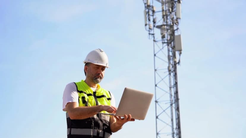 First 5G site activation on coastal island landscape